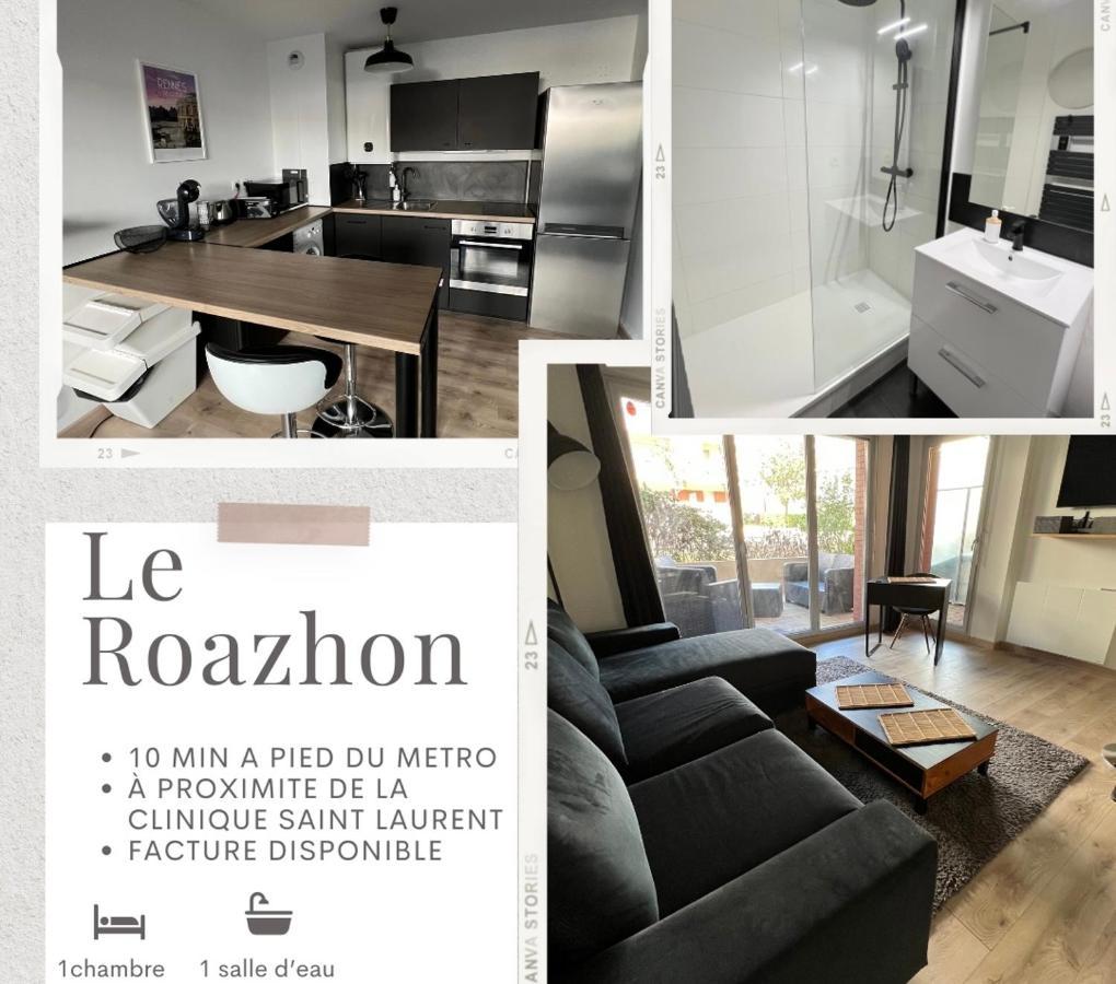 Апартаменты Le Roazhon, Rennes Metropole Экстерьер фото